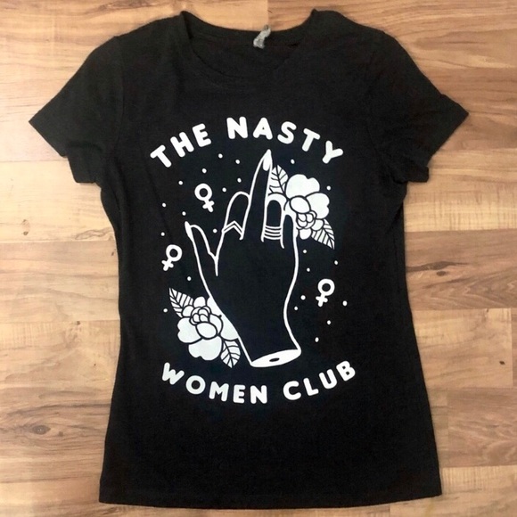 American Apparel Tops - ❌ SOLD | Nasty Women Club T-Shirt